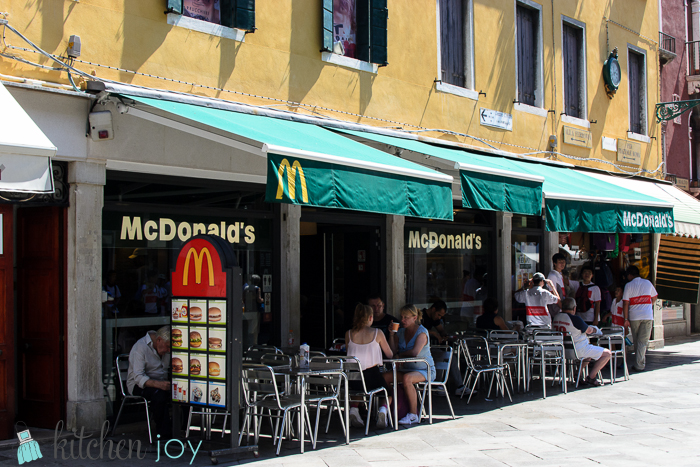 McDonald's - Venice, Italy ~ July 19, 2014