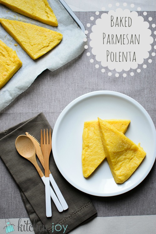 Baked Parmesan Polenta - Kitchen Joy