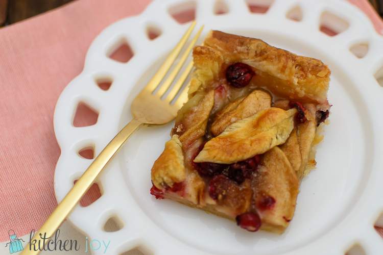 Cranberry Apple Slab Pie - Kitchen Joy