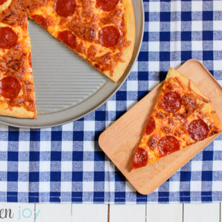 Crispy Thin Crust Pizza - Kitchen Joy