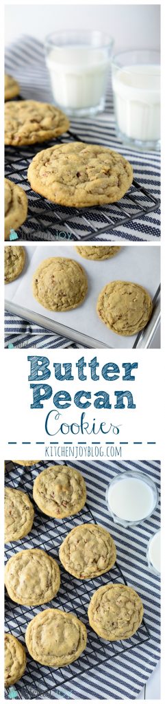 Butter Pecan Cookies - Kitchen Joy