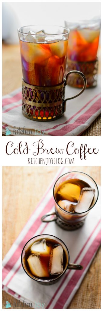 Cold Brew Coffee - Kitchen Joy