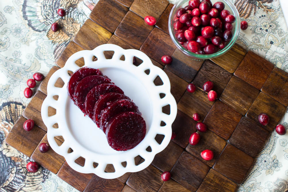 Homemade Jellied Cranberry Sauce - Kitchen Joy®