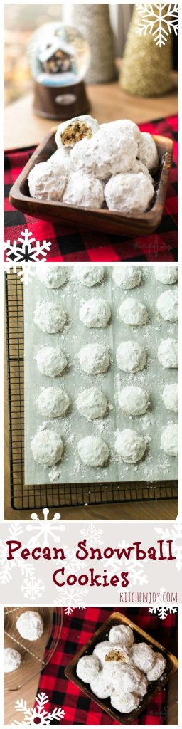 Pecan Snowball Cookies - Kitchen Joy®