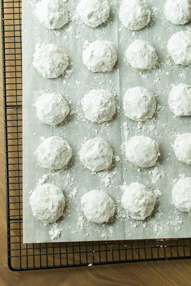 Pecan Snowball Cookies -Kitchen Joy®