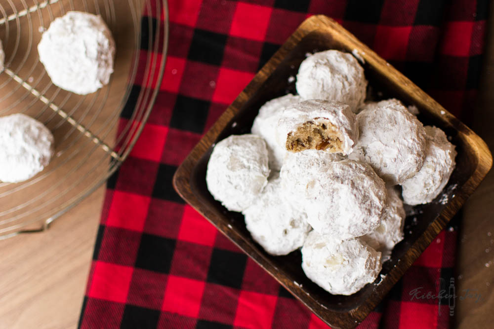 Pecan Snowball Cookies -Kitchen Joy®