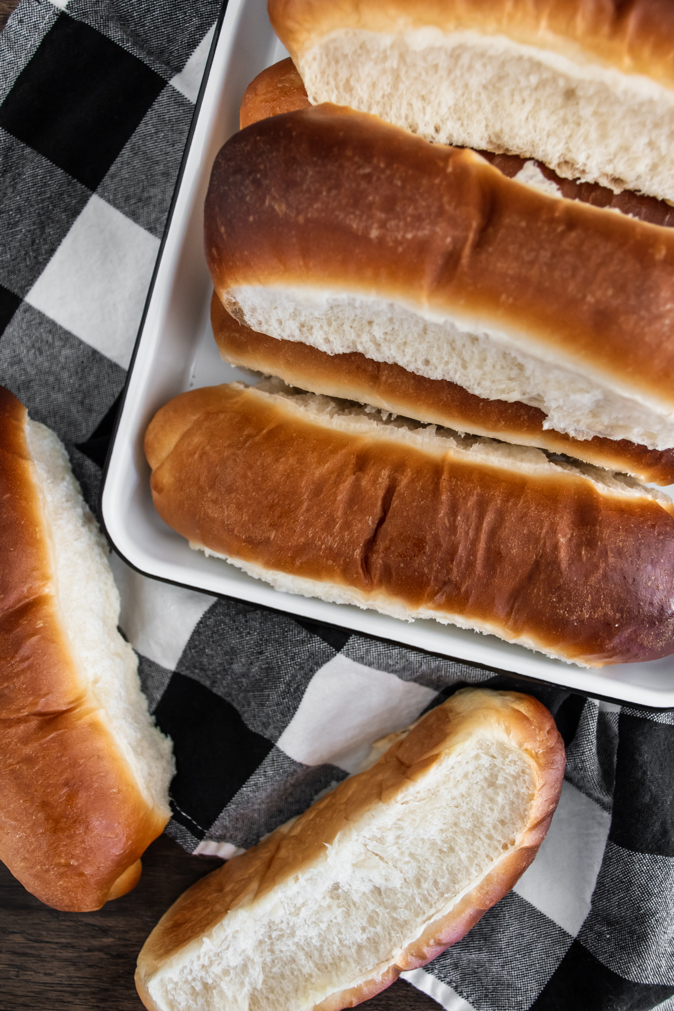 Sourdough Hot Dog Buns - Kitchen Joy